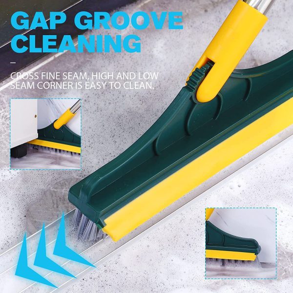 2 IN 1 FLOOR SCRUBBER WITH WIPE