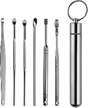 Ear Wax Cleaning Kit, 6 Pcs Ear Pick Tools