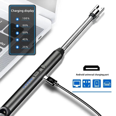 360° USB Rechargeable Plasma Arc Lighter