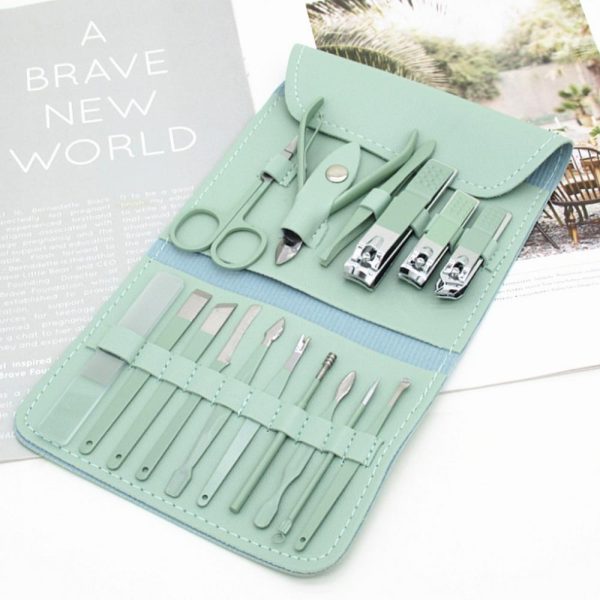 16-Piece Manicure & Pedicure Kit – Premium Nail Care Seta